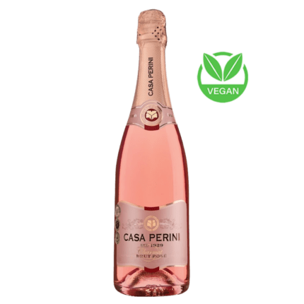 Vinho Espumante Rosé Vegano Casa Perini Charmat Brut Rosé