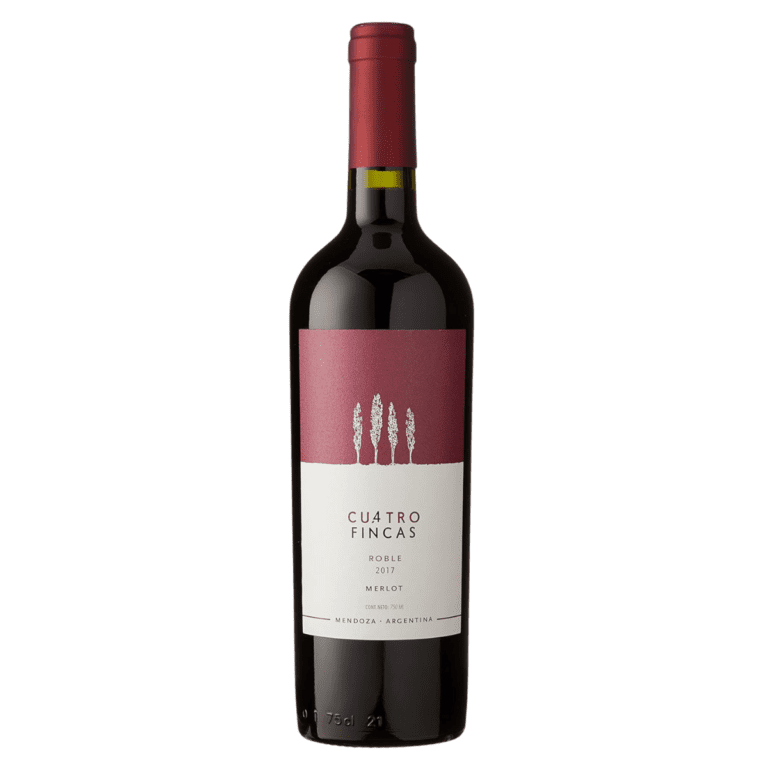 Vinho Tinto Cuatro Fincas Roble Merlot 2017