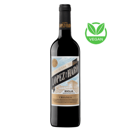 Vinho Tinto Vegano Hacienda Lopez de Haro Crianza 2019