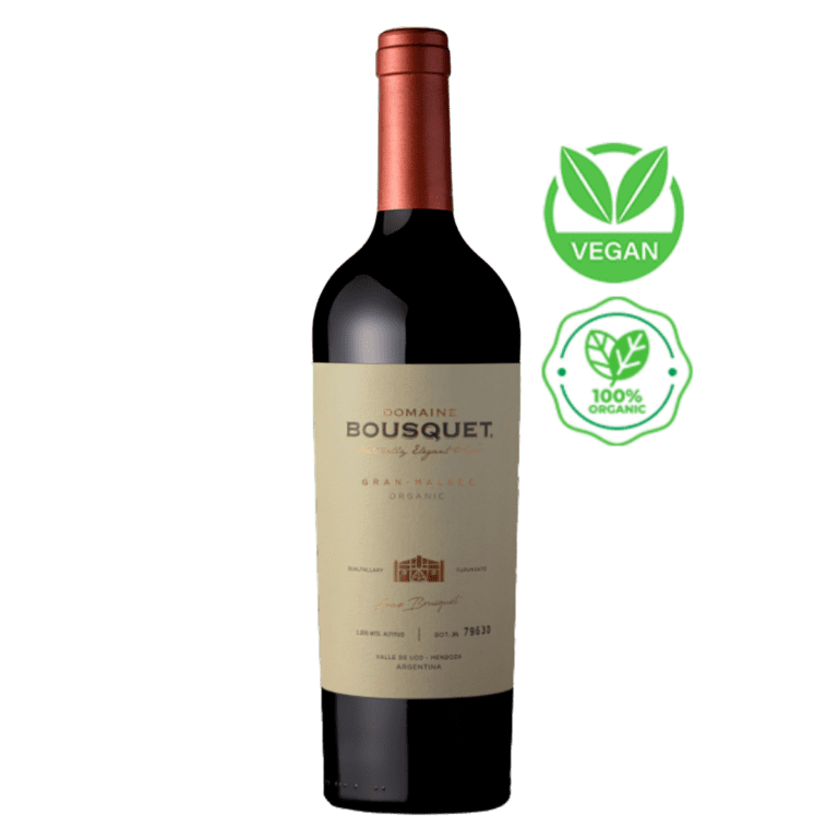 Vinho Tinto Vegano Orgânico Domaine Bousquet Gran Malbec 2019