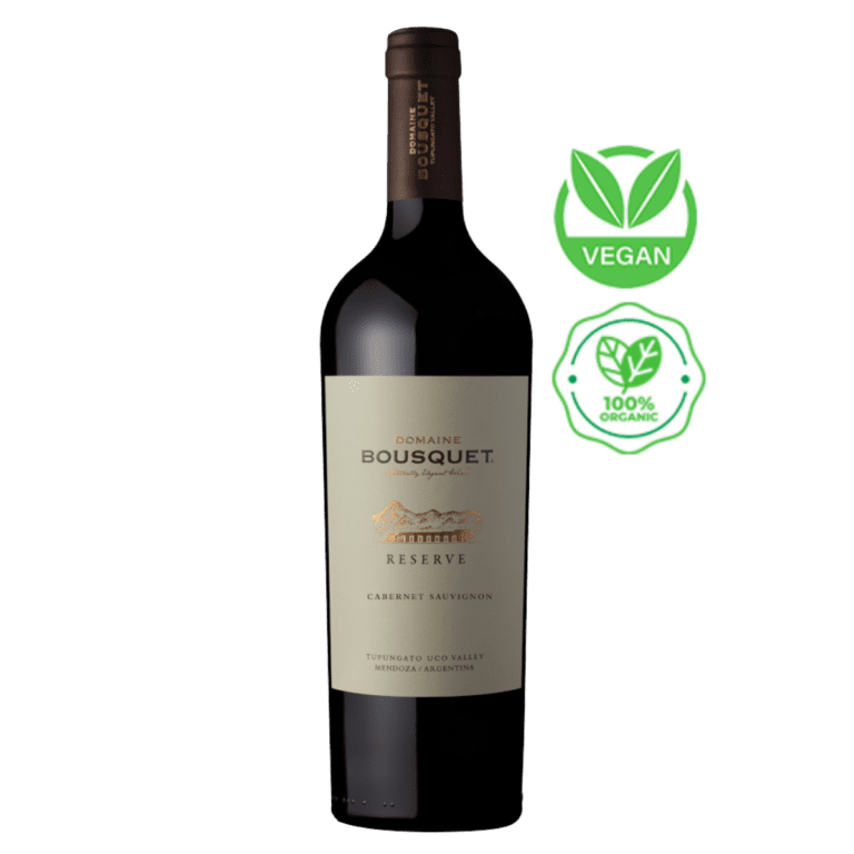 Vinho Tinto Vegano Orgânico Domaine Bousquet Reserve Cabernet Sauvignon 2020