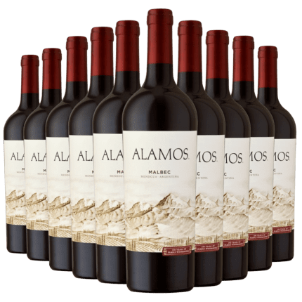 Kit 10 Vinhos Tintos - Alamos Malbec