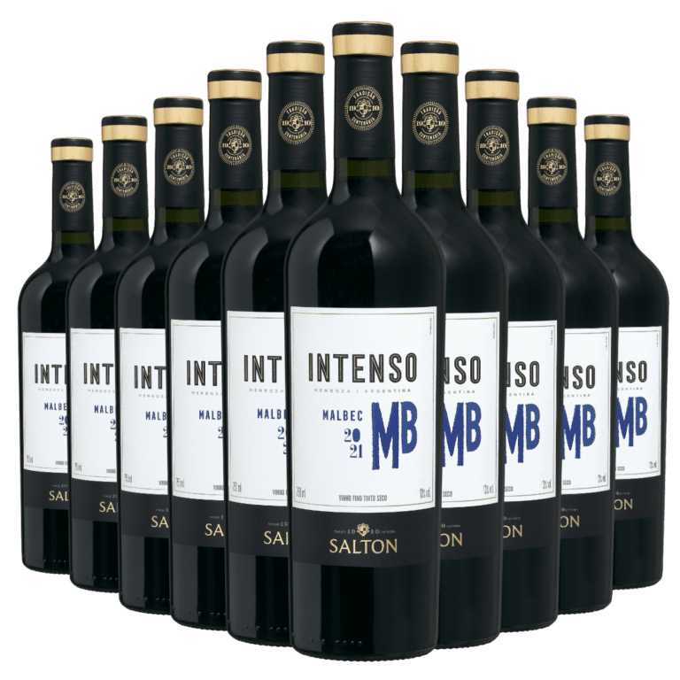 Kit 10 Vinhos - Salton Intenso Malbec Tintos