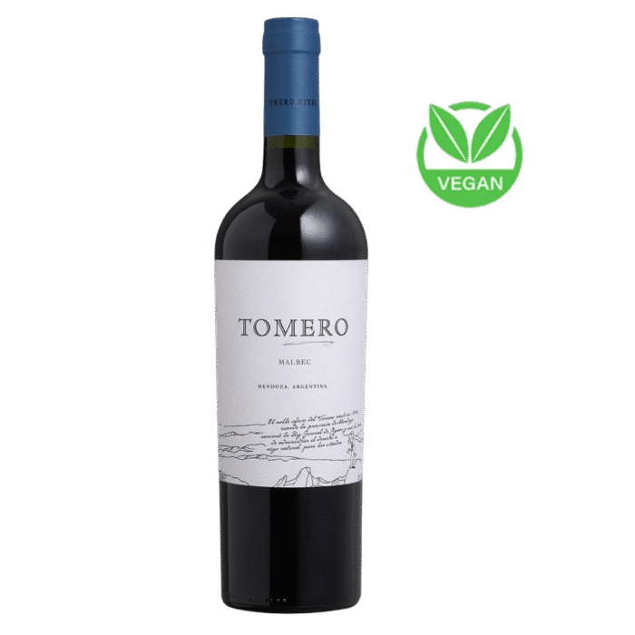 Vinho Tinto Vegano Tomero Malbec 2022 - Imagem 1