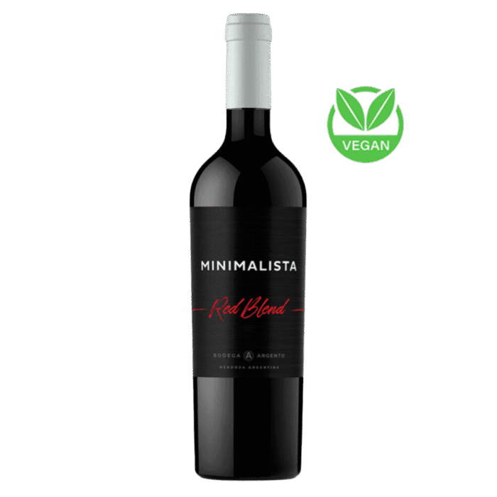 Vinho Tinto Vegano Minimalista Red Blend 2022 - Imagem 1