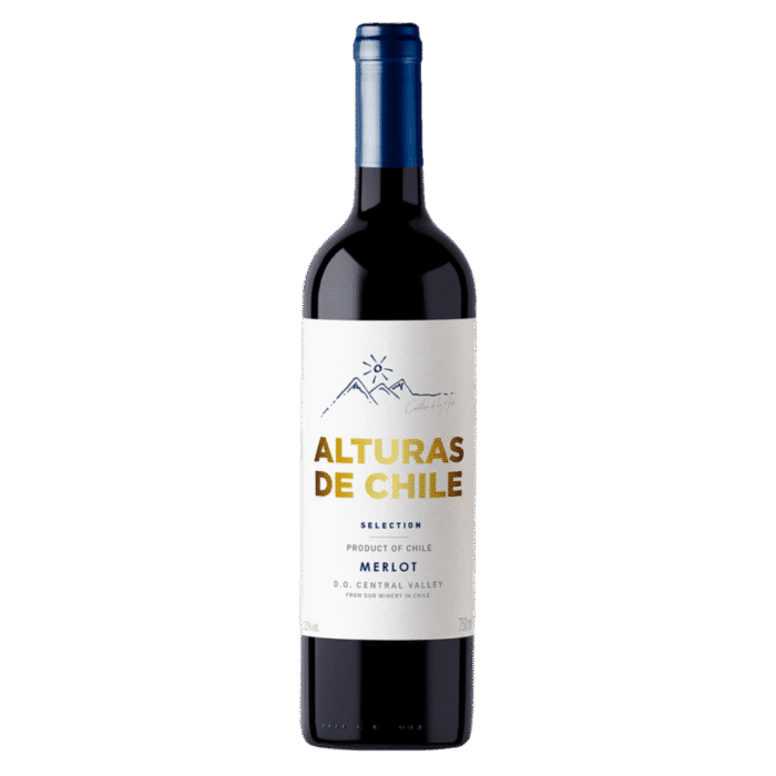 Vinho Tinto Alturas de Chile Selection Merlot 2023 - Imagem 1