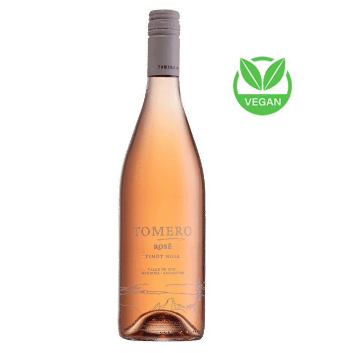 Vinho Rosé Vegano Tomero Pinot Noir 2023 - Imagem 1