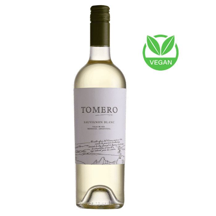 Vinho Branco Vegano Tomero Sauvignon Blanc 2022 - Imagem 1