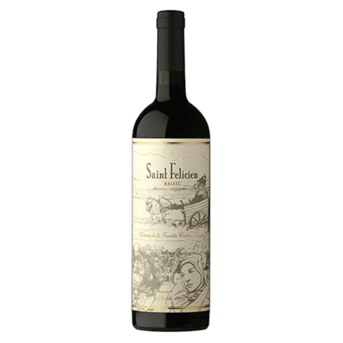 Vinho Tinto Saint Felicien Malbec 2023 - Imagem 1