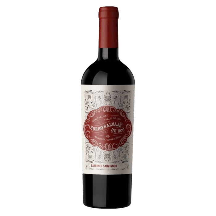 Vinho Tinto Huentala Zorro Salvaje de Uco Cabernet Sauvignon 2023 - Imagem 1