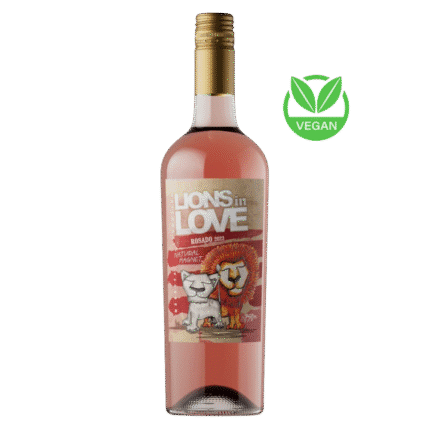 Vinho Rosé Vegano Lions in Love Malbec 2023