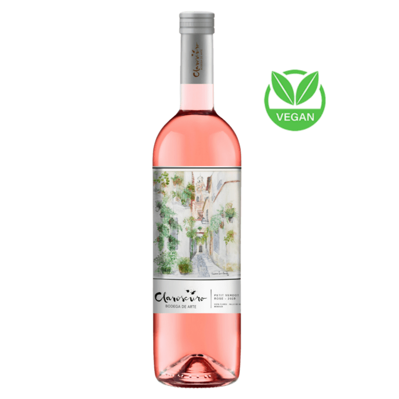 Vinho Rosé Vegano Claroscuro Petit Verdot 2023