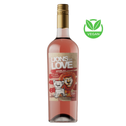Vinho Rosé Vegano Lions in Love Malbec 2023