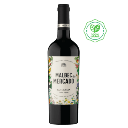 Vinho Tinto Orgânico Del Mercado Malbec 2022