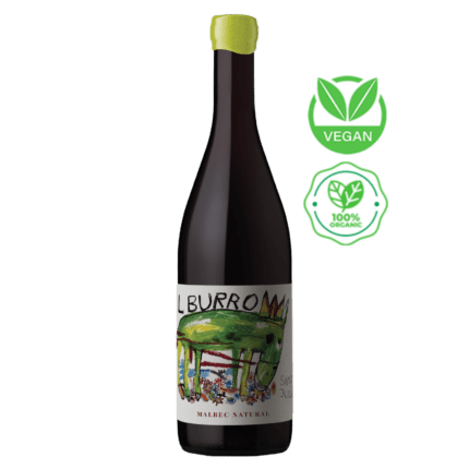 Vinho Tinto Orgânico El Burro Malbec 2022