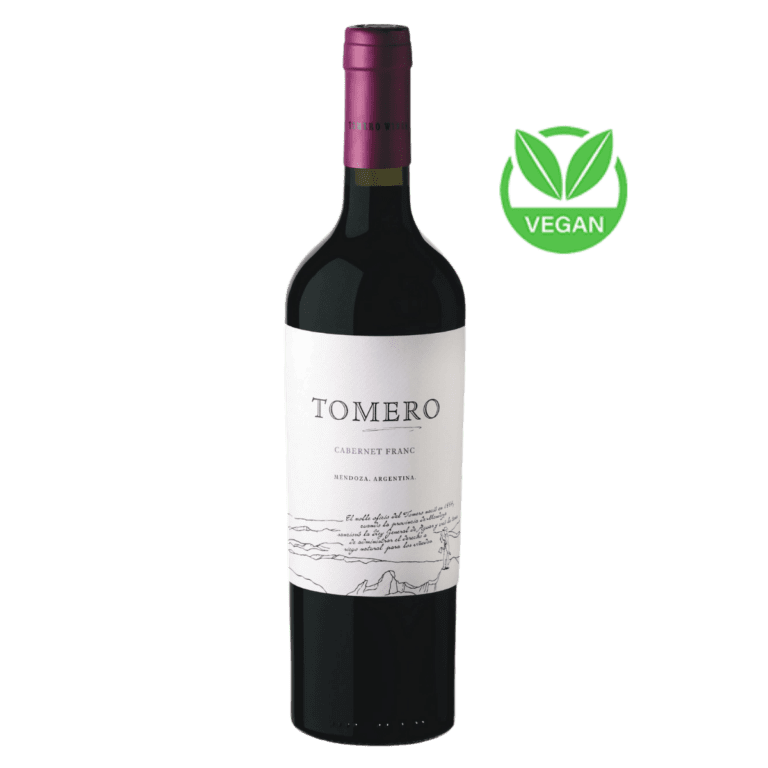 Vinho Tinto Vegano Tomero Cabernet Franc 2022