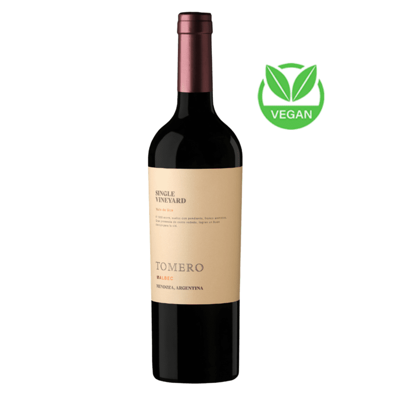 Vinho Tinto Vegano Tomero Single Vineyard Malbec 2020
