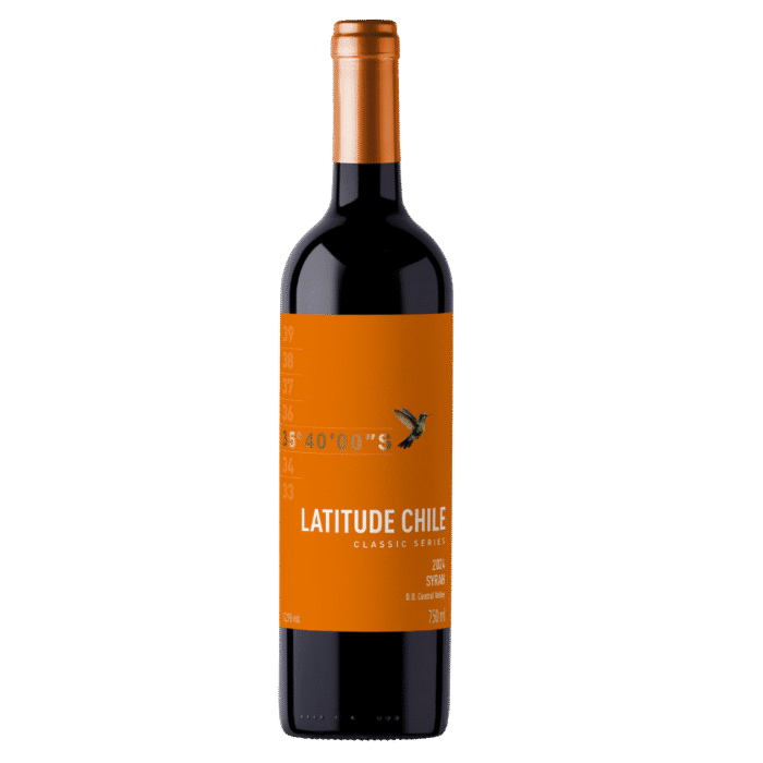 Vinho Tinto Latitude Chile Classic Series Syrah 2024 - Imagem 1
