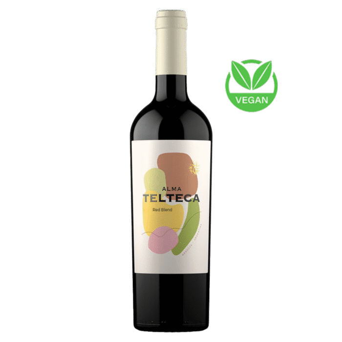 Vinho Tinto Vegano Alma Telteca Red Blend 2022 - Imagem 1