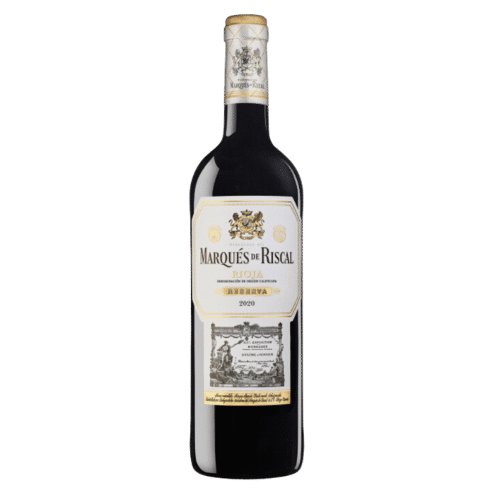 Vinho Tinto Marqués de Riscal Rioja Reserva Tempranillo 2020 - Imagem 1