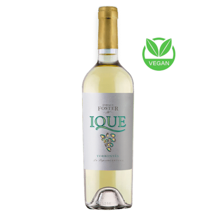 Vinho Branco Vegano Enrique Foster IQUE Torrontés 2023 - Imagem 1
