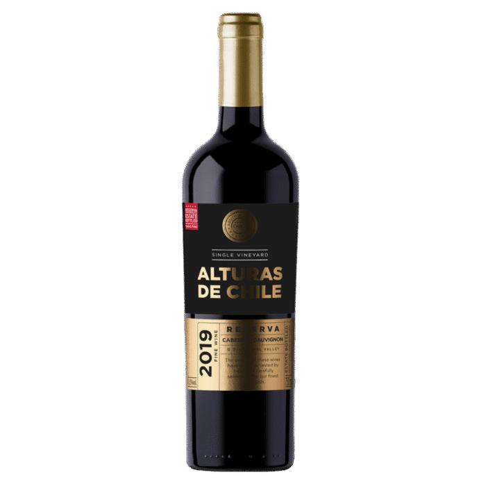 Vinho Tinto Alturas de Chile Reserva Cabernet Sauvignon 2021 - Imagem 1